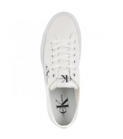 Calvin Klein Vulc Flatform Essential Mono White YW0YW01030 YBR (CK234-a) bateliai