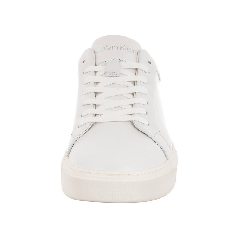 Calvin Klein Low Top Lace Up Lth Sm Triple White HM0HM01018 0K4 (CK251-a) sportiniai bateliai