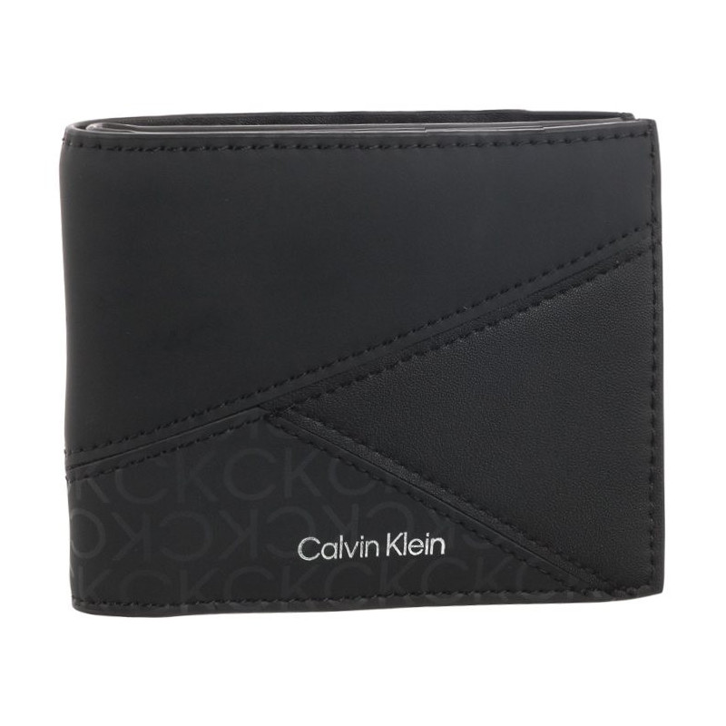 Calvin Klein Ck Redo Spw Bifold 5CC W/Coin Ck Black K50K510491 BAX (CK249-a) rankinė
