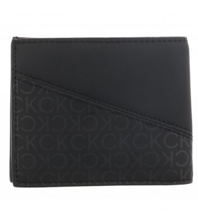 Calvin Klein Ck Redo Spw Bifold 5CC W/Coin Ck Black K50K510491 BAX (CK249-a) rankinė