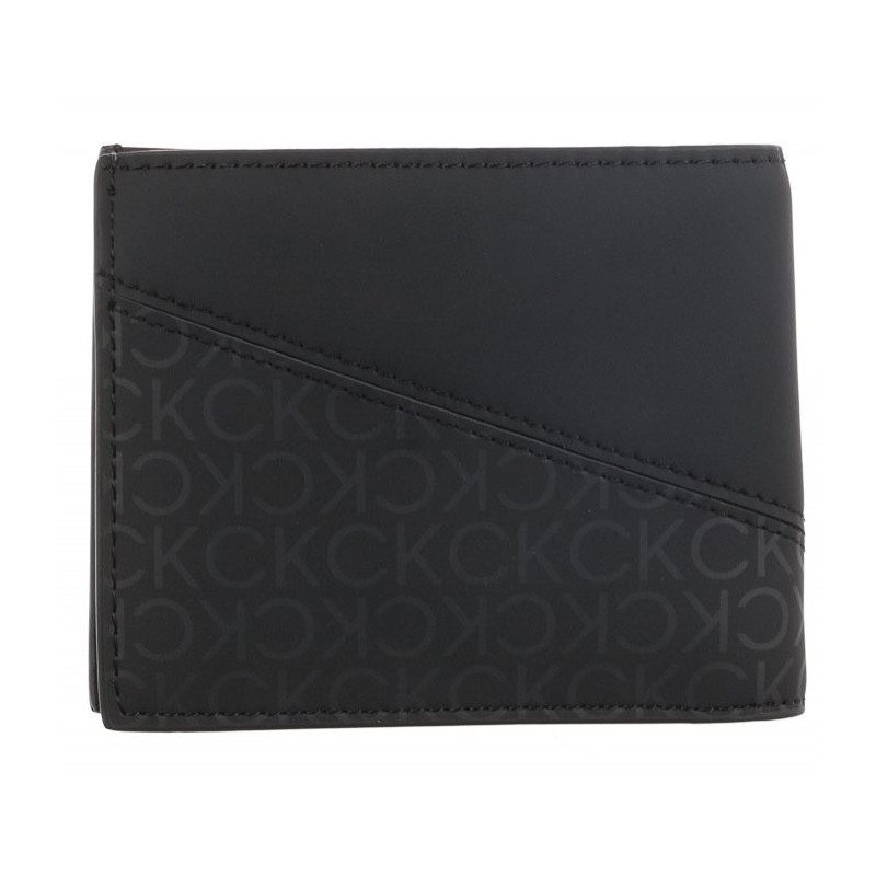 Calvin Klein Ck Redo Spw Bifold 5CC W/Coin Ck Black K50K510491 BAX (CK249-a) rankinė