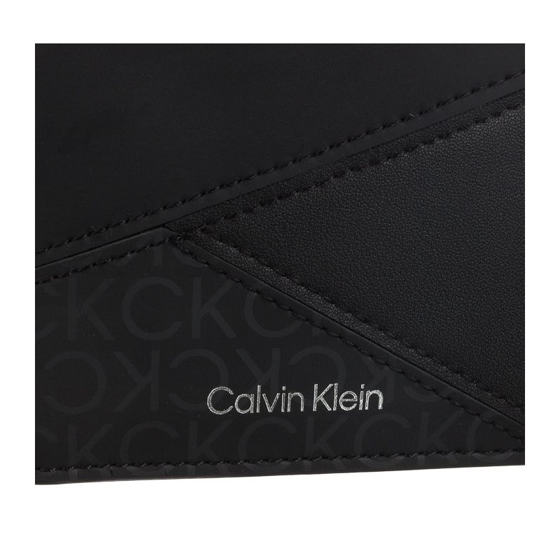 Calvin Klein Ck Redo Spw Bifold 5CC W/Coin Ck Black K50K510491 BAX (CK249-a) rankinė