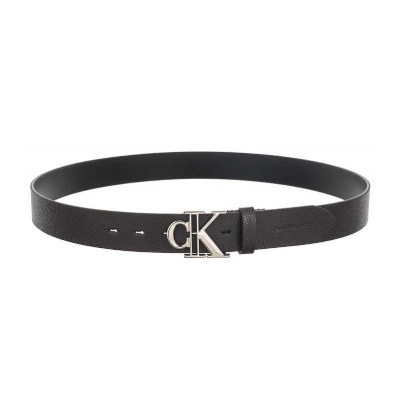 Calvin Klein Seasonal Monogram Lthr Belt 35MM Bitter Brown K50K510467 BAP (CK237-a) diržas