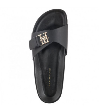 Tommy Hilfiger Th Mule Sandal Leather Black FW0FW07134 BDS (TH701-a) šlepetės