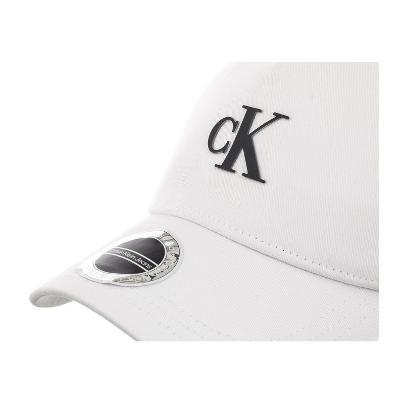 Calvin Klein Archive Cap K50K510182 YAF Bright White (CK193-b) kepurė