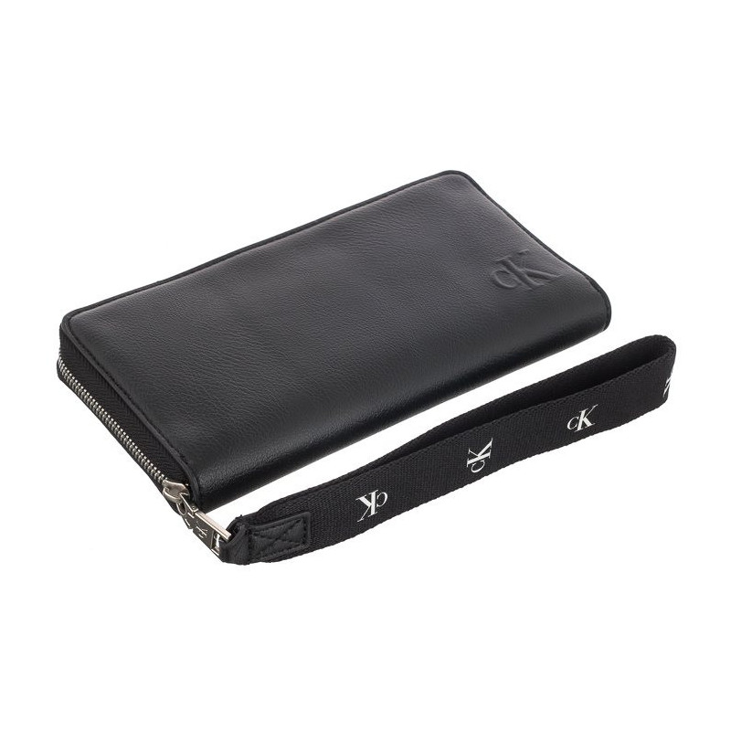 Calvin Klein Ultralight Za W/Wristlet Pu Black K60K610705 BDS (CK236-a) rankinė