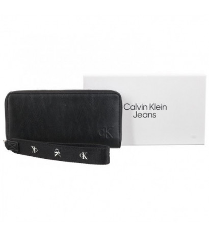 Calvin Klein Ultralight Za W/Wristlet Pu Black K60K610705 BDS (CK236-a) rankinė