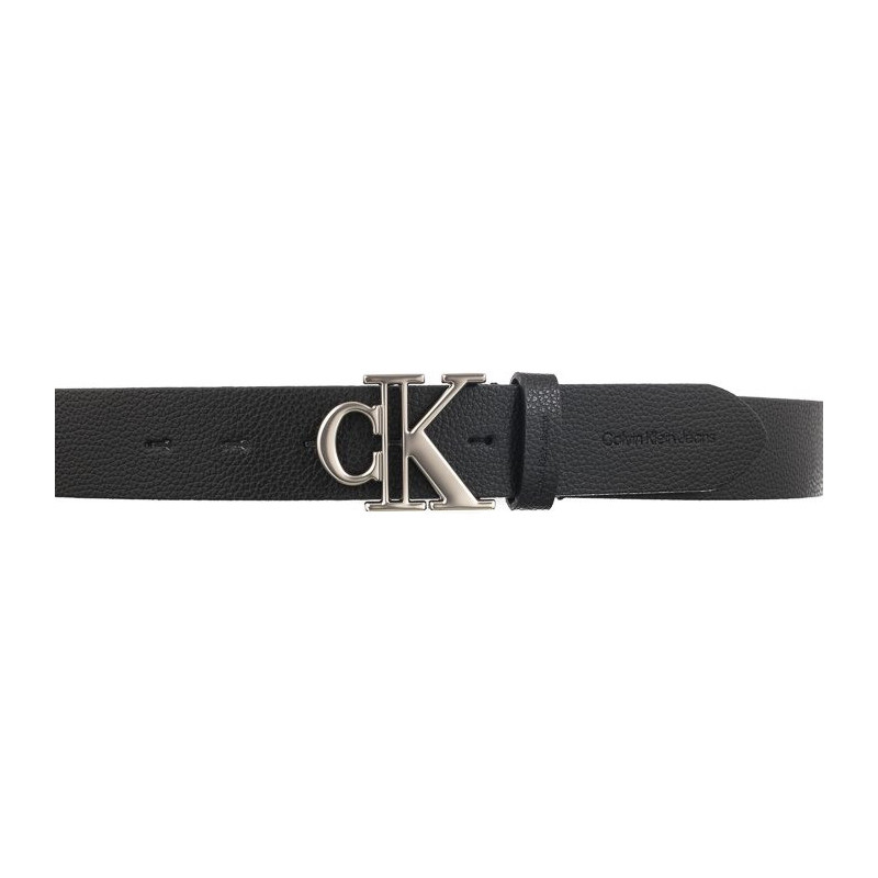 Calvin Klein Seasonal Monogram Lthr Belt 35MM Black K50K510467 BDS (CK237-b) diržas