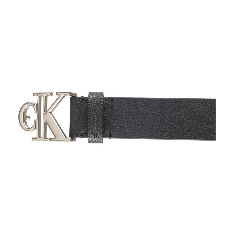 Calvin Klein Seasonal Monogram Lthr Belt 35MM Black K50K510467 BDS (CK237-b) diržas