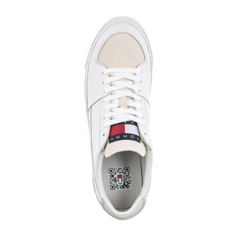 Tommy Hilfiger Tommy Jeans Vulcanized Ess White EM0EM01106 YBR (TH686-a) sportiniai bateliai