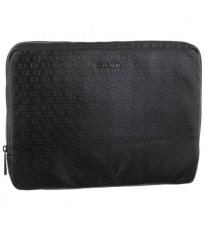 Calvin Klein CK Must Mono Laptop Case Black Tonal Mono K50K510314 01I (CK223-a) rankinė