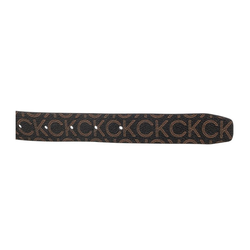 Calvin Klein Must CK Loop Belt 30MM Mono Brown Mono K60K610651 0HD (CK255-a) diržas