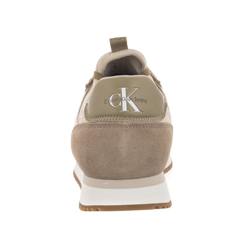 Calvin Klein Runner Sock Laceup NY-LTH YM0YM00553 0GI Eggshell (CK174-b) bateliai