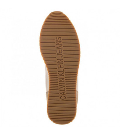 Calvin Klein Runner Sock Laceup NY-LTH YM0YM00553 0GI Eggshell (CK174-b) bateliai