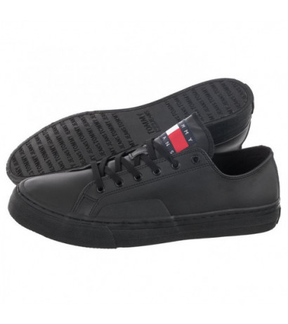 Tommy Hilfiger Tommy Jeans Mens Lace Vulc Ess Black EM0EM01047 BDS (TH705-a) sportiniai bateliai 