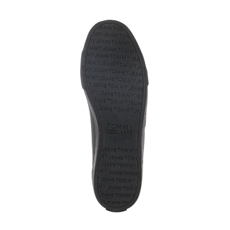 Tommy Hilfiger Tommy Jeans Mens Lace Vulc Ess Black EM0EM01047 BDS (TH705-a) sportiniai bateliai 