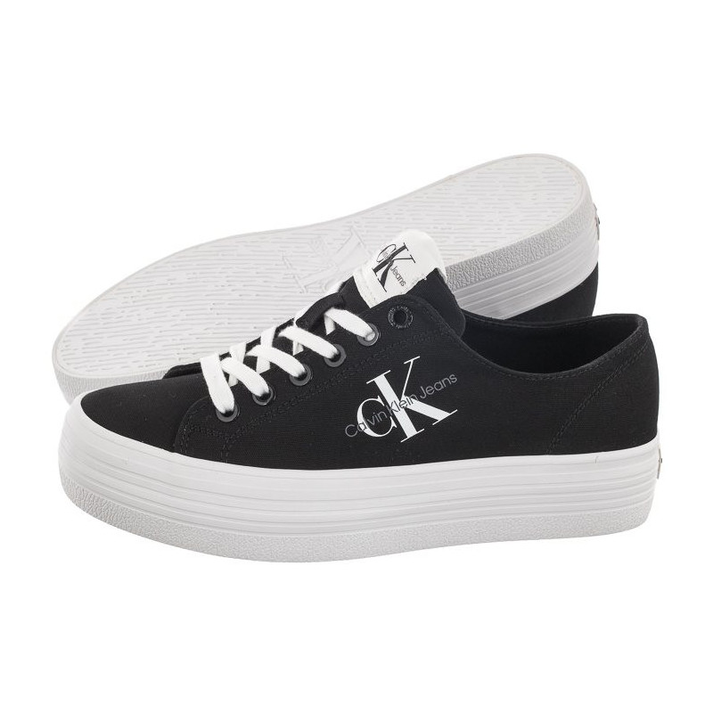 Calvin Klein Vulc Flatform Essential Mono Black YW0YW01030 BDS (CK234-b) bateliai