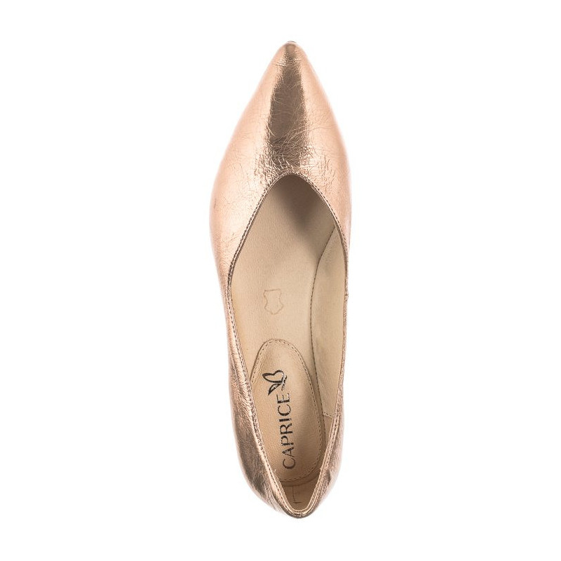 Caprice Złote 9-22110-20 933 Rosegold Met (CP356-a) bateliai