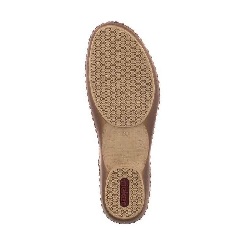 Rieker Granatowe M1655-14 (RI80-a) sandalai