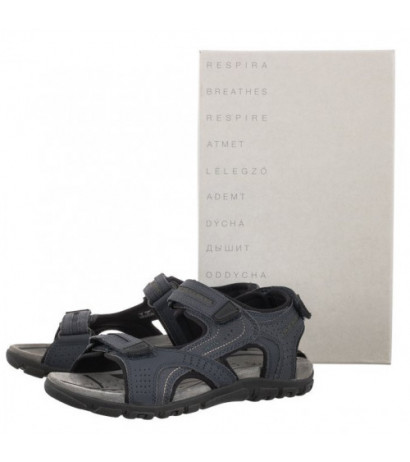 Geox U S.Strada D Navy/Dk Grey U8224D 0BC50 C4422 (GE27-b) sandalai