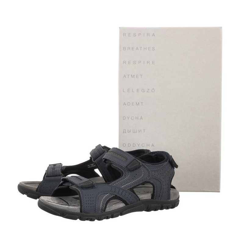 Geox U S.Strada D Navy/Dk Grey U8224D 0BC50 C4422 (GE27-b) sandalai