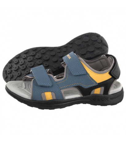 Geox J Vaniett B. B Avio/Dk Yellow J155XB 015CE C4B2G (GE79-a) sandalai