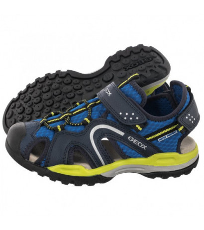 Geox J Borealis B. B Royal/Lime J250RB 014ME C4344 (GE96-a) sandalai