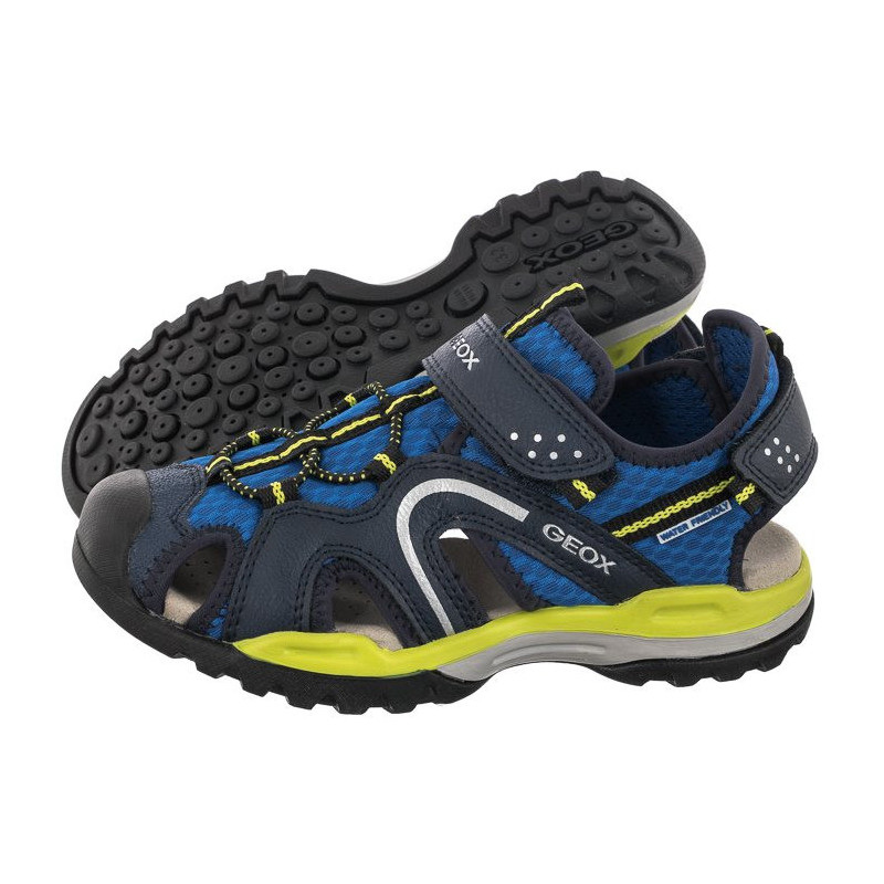 Geox J Borealis B. B Royal/Lime J250RB 014ME C4344 (GE96-a) sandalai
