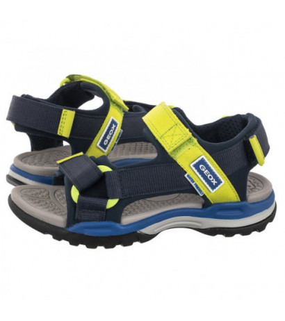 Geox J Borealis B. A Navy/Lime J150RA 01511 C0479 (GE105-a) sandalai