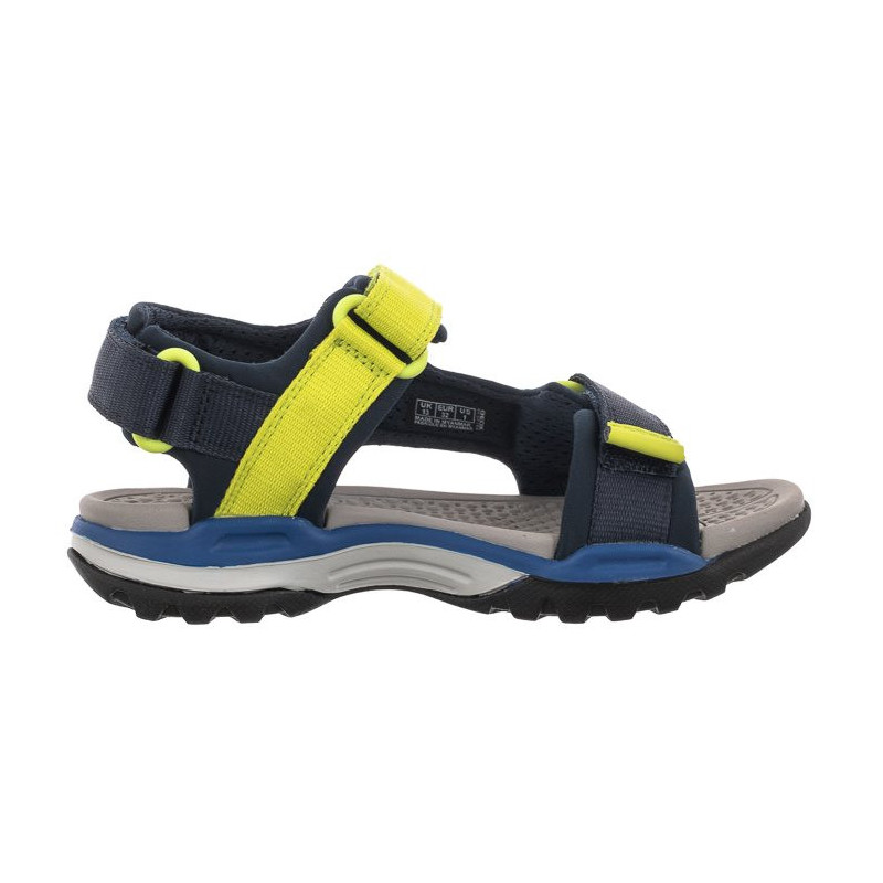 Geox J Borealis B. A Navy/Lime J150RA 01511 C0479 (GE105-a) sandalai