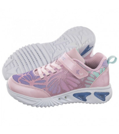 Geox J Assister G. B Pink/Lilac J25E9B 0ASKN C8842 (GE88-a) sportiniai bateliai