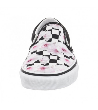 Vans Classic Slip-O Hibiscus Check Black VN0A5JLXBM81 (VA398-a) sportiniai bateliai