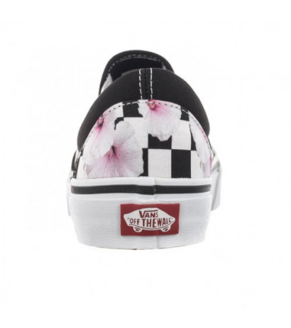 Vans Classic Slip-O Hibiscus Check Black VN0A5JLXBM81 (VA398-a) sportiniai bateliai