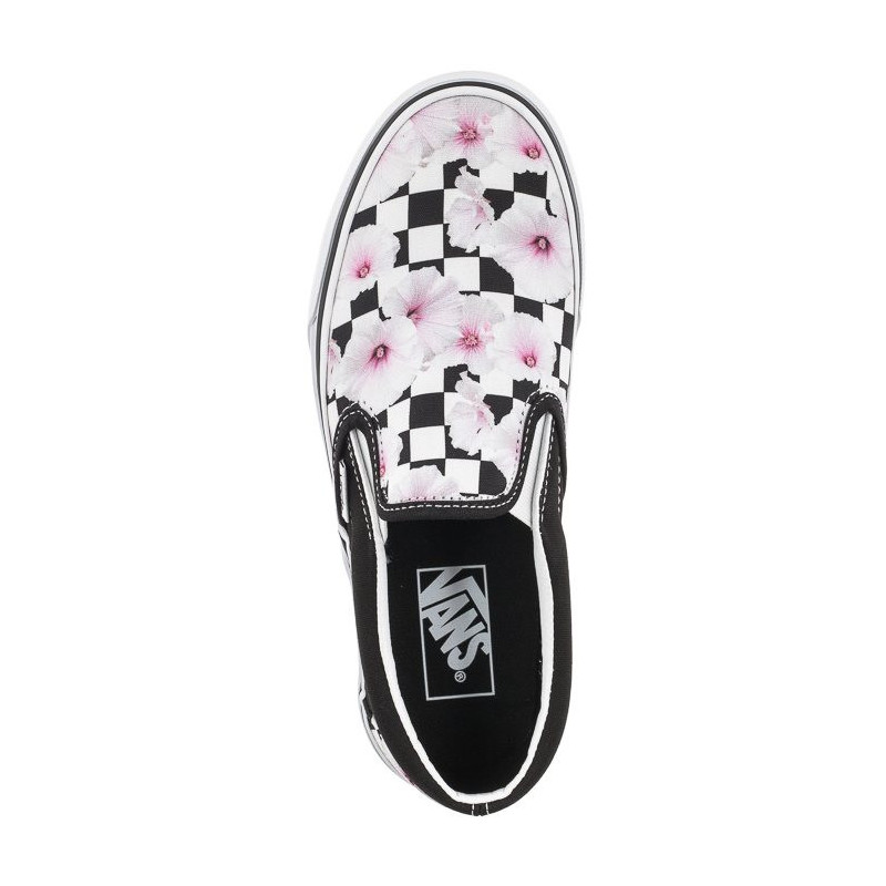 Vans Classic Slip-O Hibiscus Check Black VN0A5JLXBM81 (VA398-a) sportiniai bateliai