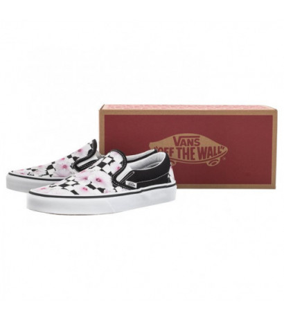 Vans Classic Slip-O Hibiscus Check Black VN0A5JLXBM81 (VA398-a) sportiniai bateliai