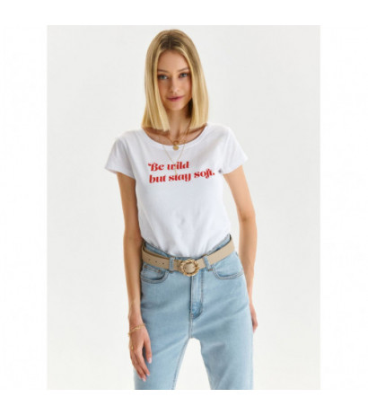 LADY'S T-SHIRT SHORT SLEEVE TOP SECRET marškinėliai
