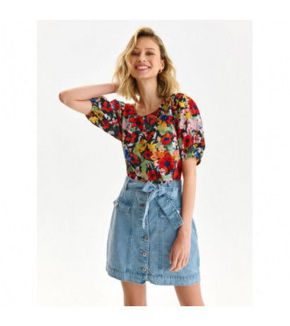 LADY'S BLOUSE SHORT SLEEVE TOP SECRET palaidinė