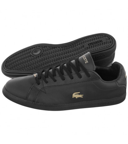 Lacoste Graduate 0721 1 SMA BLK/BLK 7-41SMA001102H (LC372-a) bateliai