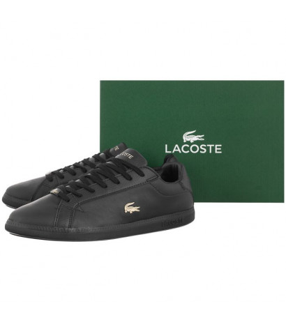 Lacoste Graduate 0721 1 SMA BLK/BLK 7-41SMA001102H (LC372-a) bateliai