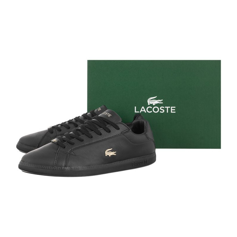 Lacoste Graduate 0721 1 SMA BLK/BLK 7-41SMA001102H (LC372-a) bateliai