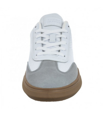 Tommy Hilfiger Corporate Seasonal Cup Leather White FM0FM04491 YBS (TH781-a) batai