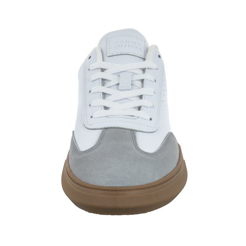 Tommy Hilfiger Corporate Seasonal Cup Leather White FM0FM04491 YBS (TH781-a) batai