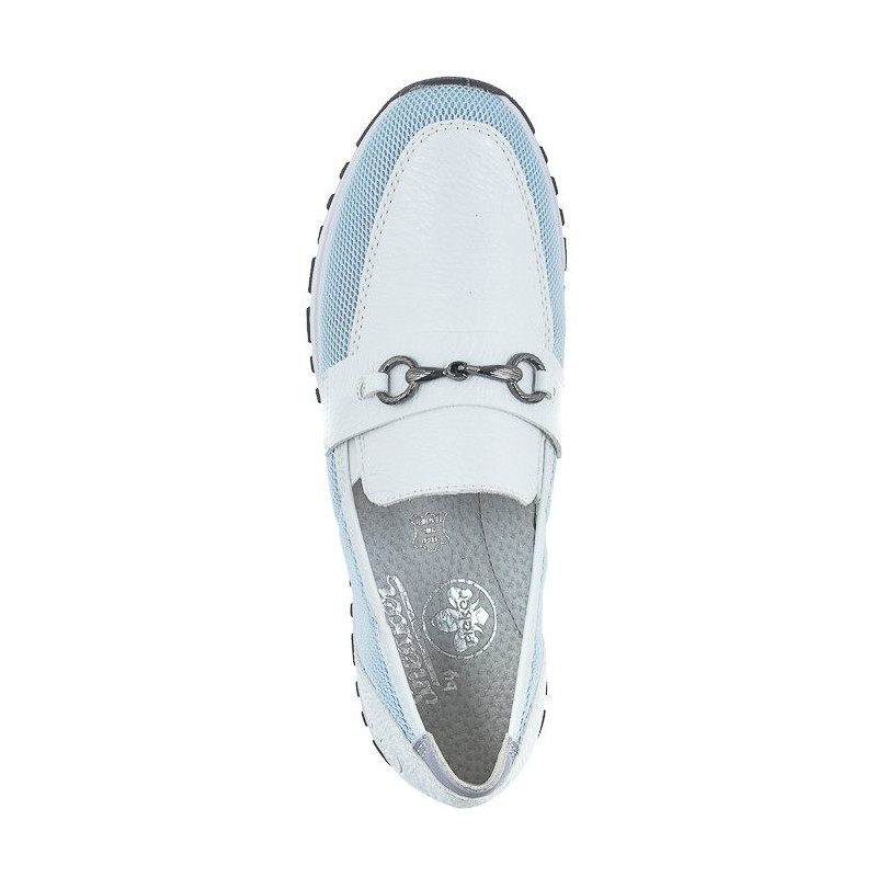 Rieker Niebieskie N7455-80 Blue Combination (RI103-a) batai