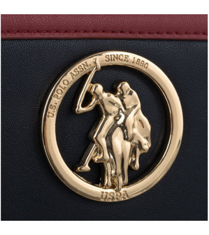 U.S. Polo Assn. Stateside M Zip Wallet Blue BIUS55692WVP200 (US177-a) rankinė