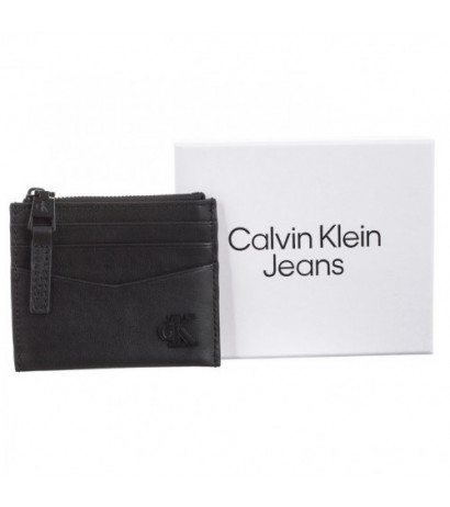 Calvin Klein Logo Hardware Cardcase Id Black K50K510442 BDS (CK260-a) rankinė