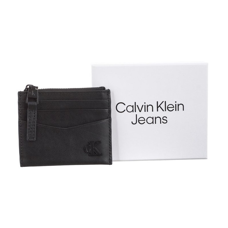 Calvin Klein Logo Hardware Cardcase Id Black K50K510442 BDS (CK260-a) rankinė