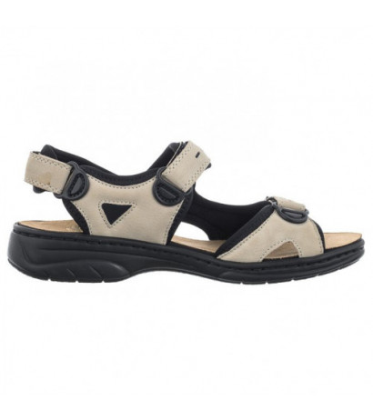 Rieker Beżowe 64582-60 (RI91-a) sandalai