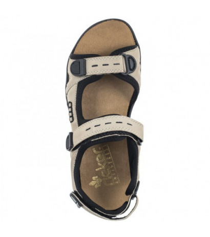 Rieker Beżowe 64582-60 (RI91-a) sandalai