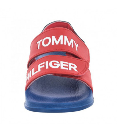 Tommy Hilfiger Logo Velcro Sandal Red T1B2-32927-1172 300 (TH767-b) sandalai