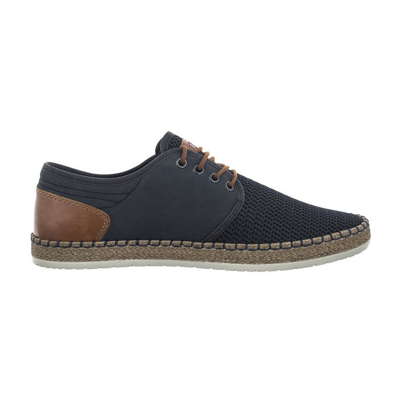 Rieker Granatowe B5249-14 (RI95-a) batai